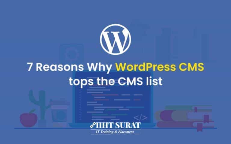 7 Reasons that explain why WordPress CMS tops the CMS list.